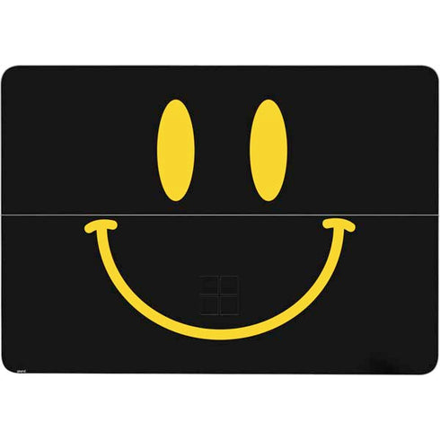 Black Happy Face Surface Laptop Studio Skin